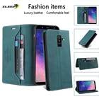 Кожаный чехол для Samsung Galaxy A70 A50 A30 A40 A20 A10 S A8 A7 A6 A5 J6 J8 2018 J7 J5 J3 2017 M31 M21 M11 M20 M62, чехол для телефона