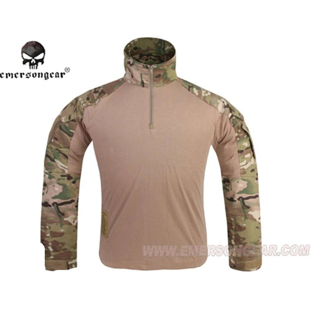 Pаспродажа Emersongear G3 набор тактической боевой униформы камуфляжные костюмы мужские уличные военные армейские тренировочные рубашки и брюки MulitCam для ох...