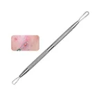 Игла для удаления черных точек от акне, средство для ухода за кожей, лечение комедонов и прыщей, инструменты для макияжа из нержавеющей стали