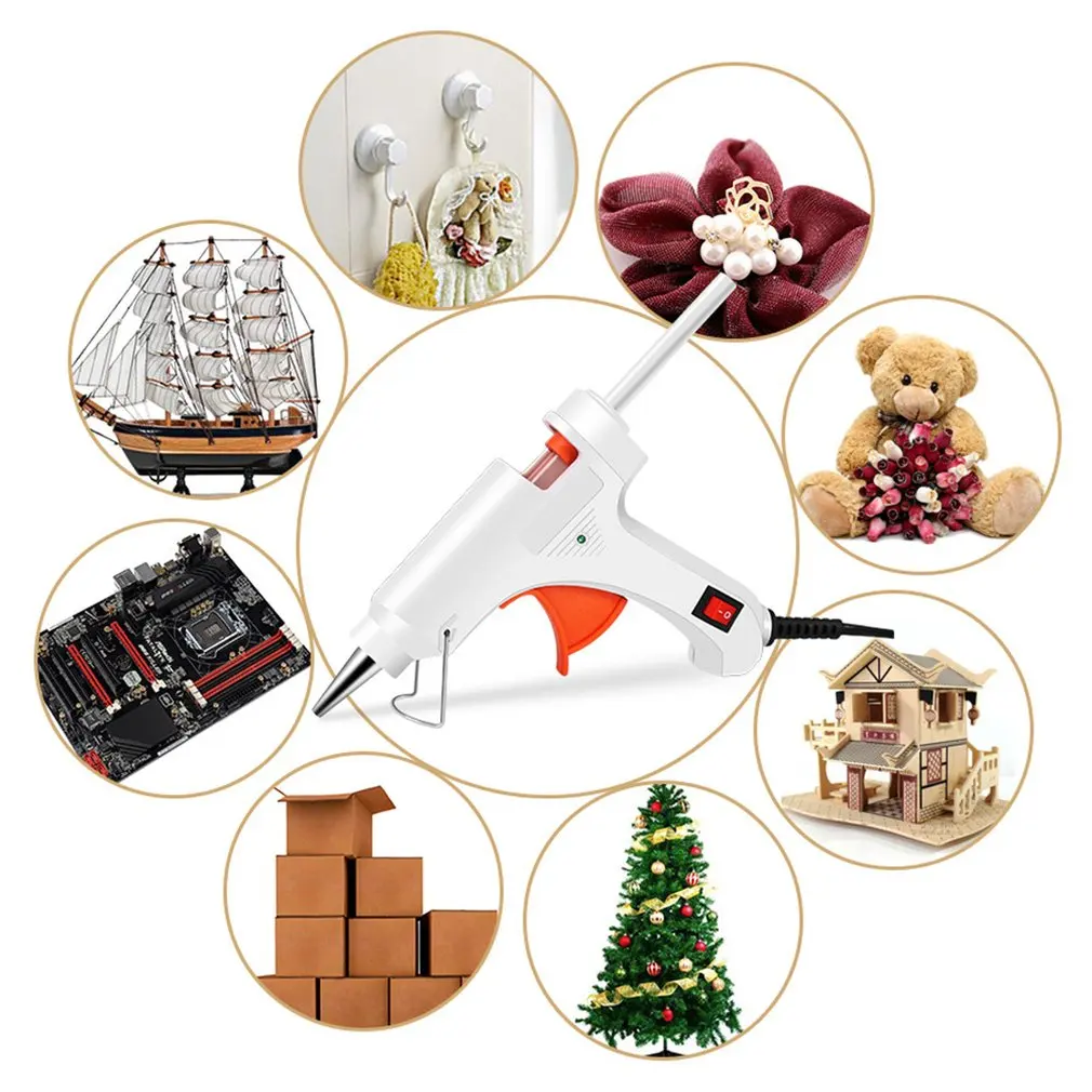 20 Вт 220 в промышленный термоплавкий клеевой пистолет термо электрическая