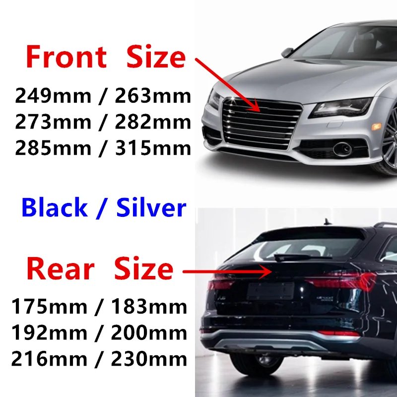 ABS 4 кольца 3D автомобильный Стайлинг авто аксессуары для головной капота передний