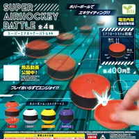 japanese yell capsule toys gashapon ball game model ice hockey toy decoration super air hockey battle collection gifts
