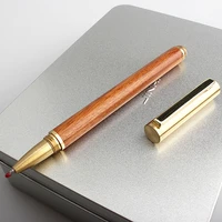3 color choose woody rollerball pen metal pens ball pen caneta bronze gifts roller pen 0 5mm black refill