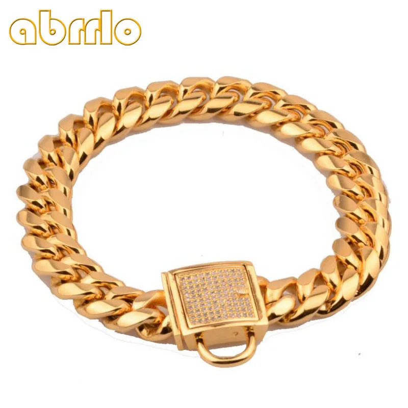 Ошейник для домашних питомцев металлический аксессуар из нержавеющей стали с