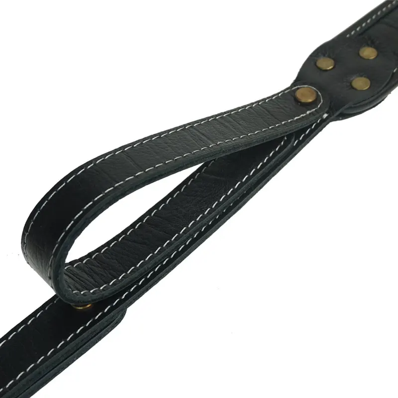 

Hunting Rifle Shotgun Sling Shoulder Pad Leather Cow Hide Adjustable Belt Bindings Shooting Tactical Strap Gun Accessories