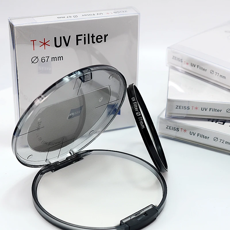 Фильтр Carl Zeiss T* UV 49 52 55 58 мм 62 67 72 77 82 мм Профессиональный ультра тонкий HD MC UV для объектива камеры