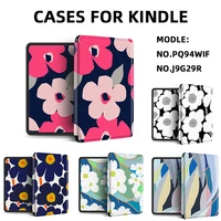 poppies nordic art cases for kindle paperwhite 4 tablet e book case kindle reader capa 658 j9g29r pq94wif 6 floral casual cover