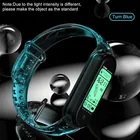 Ремешок прозрачный для Xiaomi Mi Band 6 5 4 3, меняющий цвет при солнечном свете, браслет для Mi Band 5, браслет для Mi Band 4 3