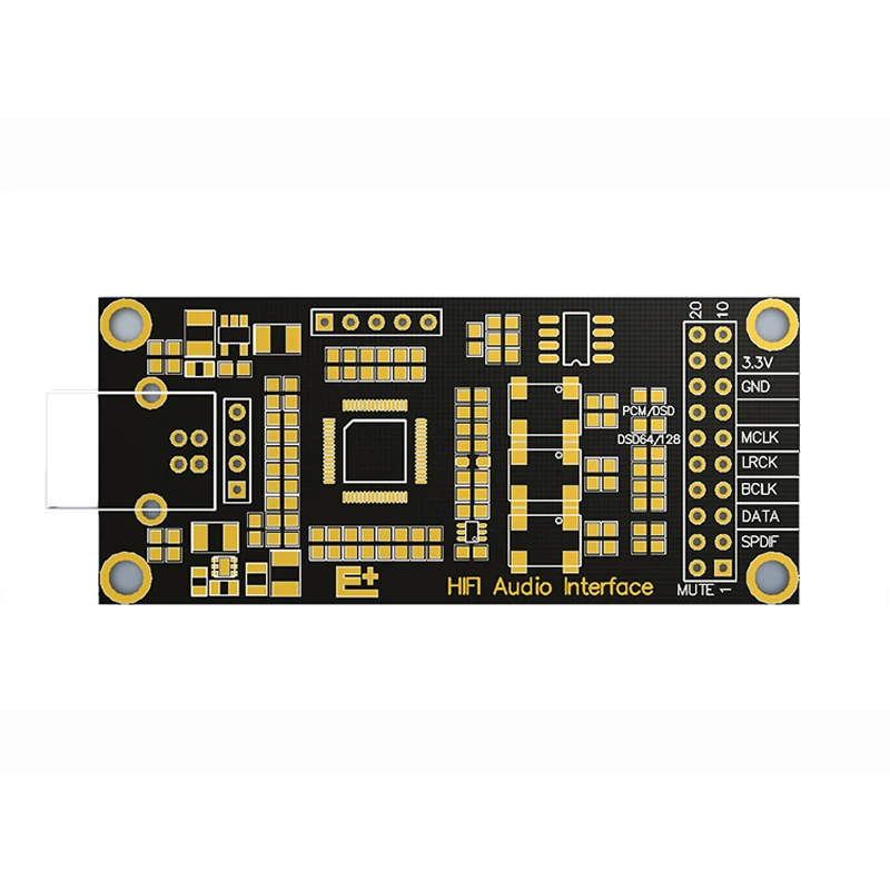 Lusya SA9227 HIF аудио USB декодер DAC плата расширения с итальянским интерфейсом Размер