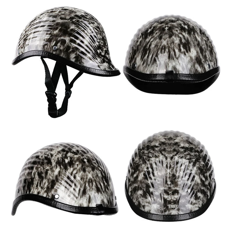 

New Motorcycle Helmet Open Face Retro Half Helmet Motocross Helmet Casco Moto Capac Safe riding For kawasaki Yamaha Honda Suzuki