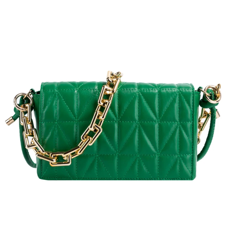 

Small Fashion PU Leather Flap Crossbody Bag for Women 2021 New Trends Chain Brand Designer Shoulder Handbags and Girl's Purses