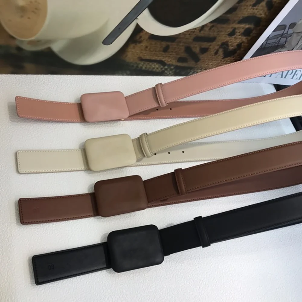 Ремень из натуральной кожи Женский модный роскошный брендовый классический