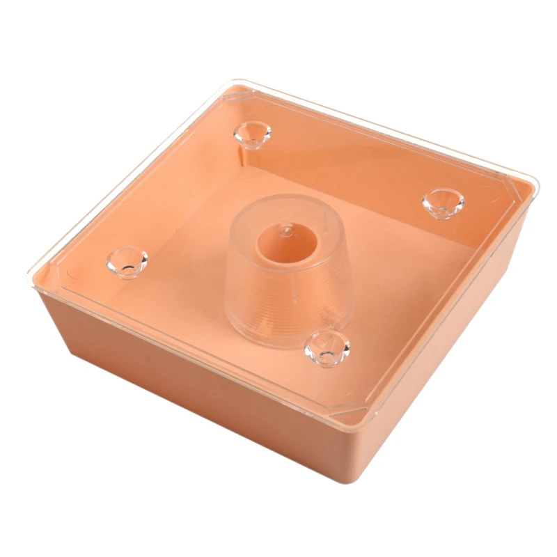 Новая модель квадратная кормушка для пчел верхняя емкость 2 литра пластиковая