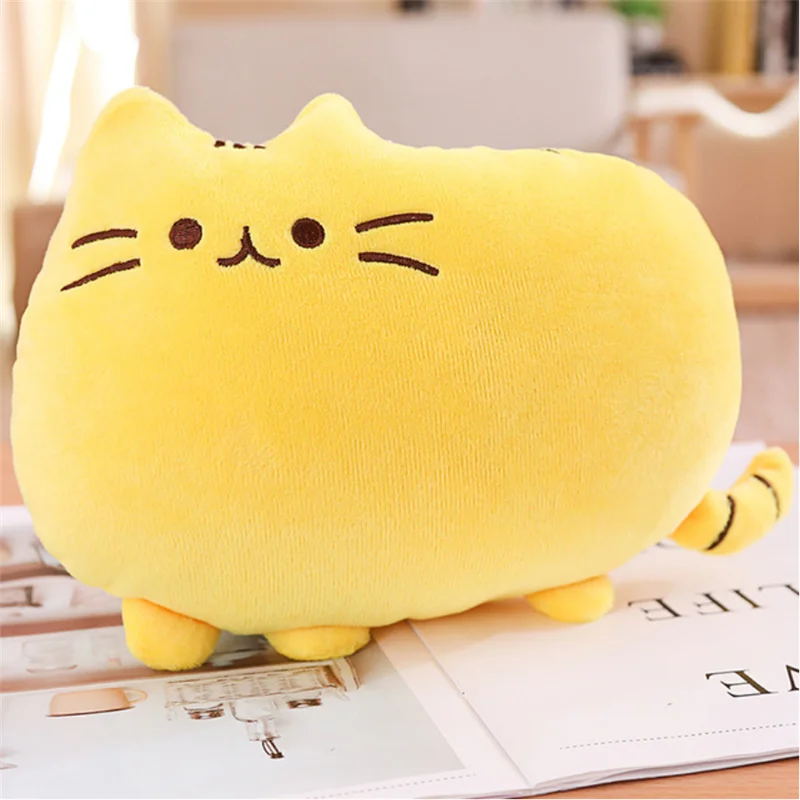 Игрушка плюшевая для кота 25/40/50 см мягкая подушка набивная Подушка-Зверюшка кукла
