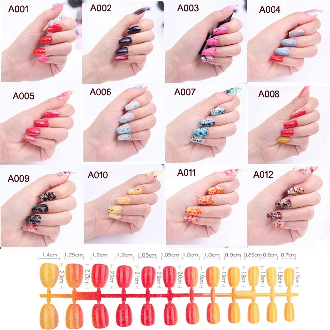 Новинка 2019 накладные ногти балерины полное покрытие инструмент для дизайна