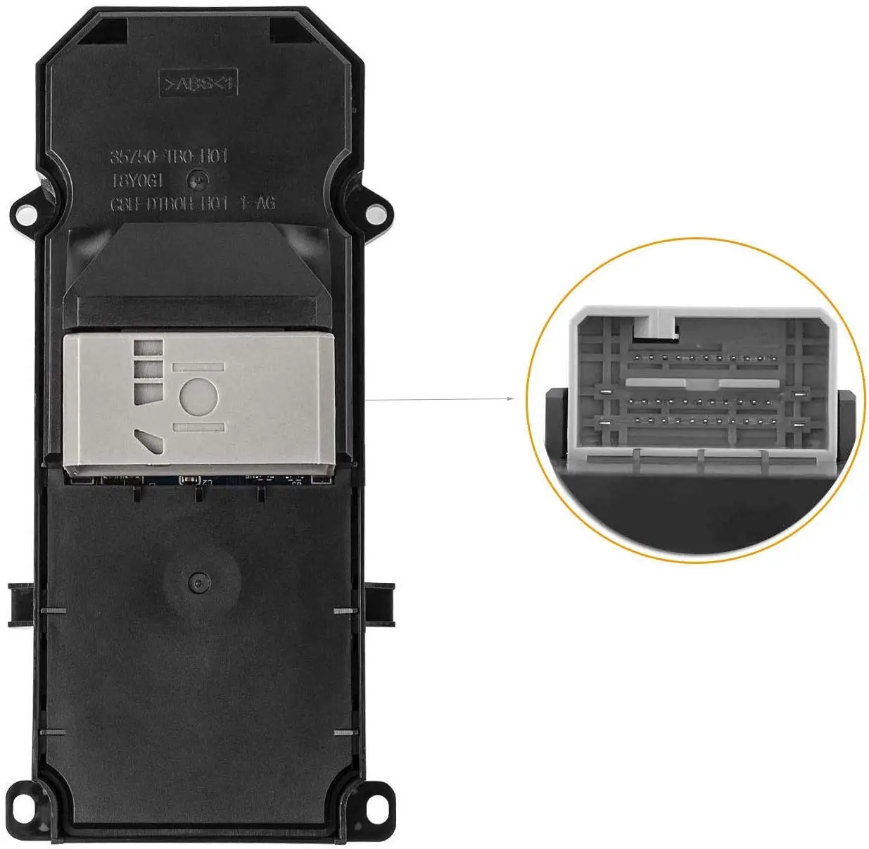 Кнопка переключателя стеклоподъемника для Honda Accord 2008-2012 35750-TA0-A02 с левой стороны