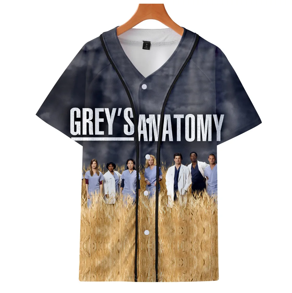 Серый Анатомия Бейсбольная Футболка унисекс футболка Tumblr повседневные Harajuku