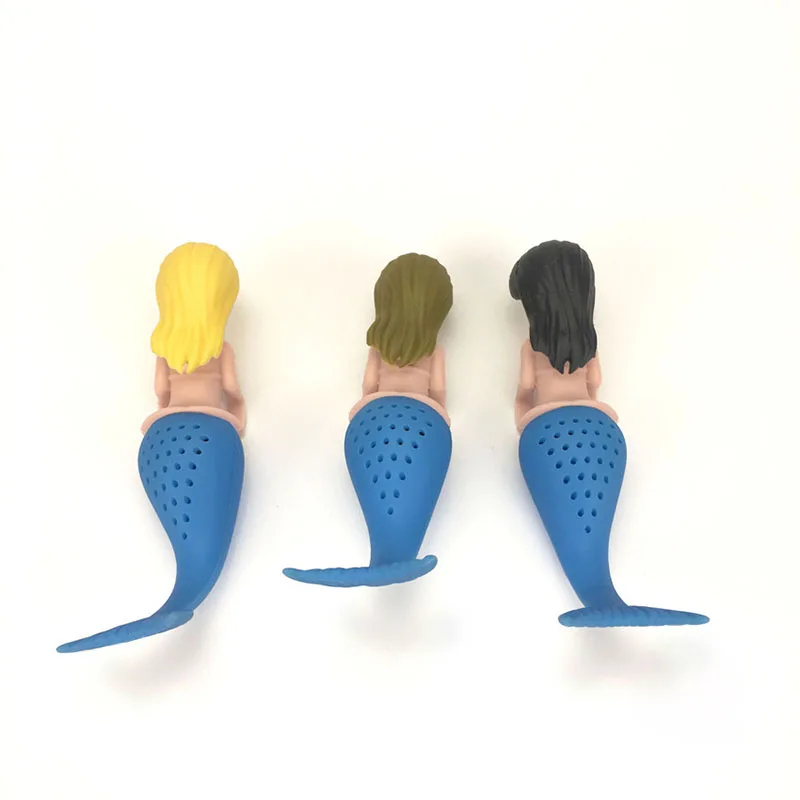 Ситечко для заваривания чая русалка силиконовый многоразовый ситечко с фильтром