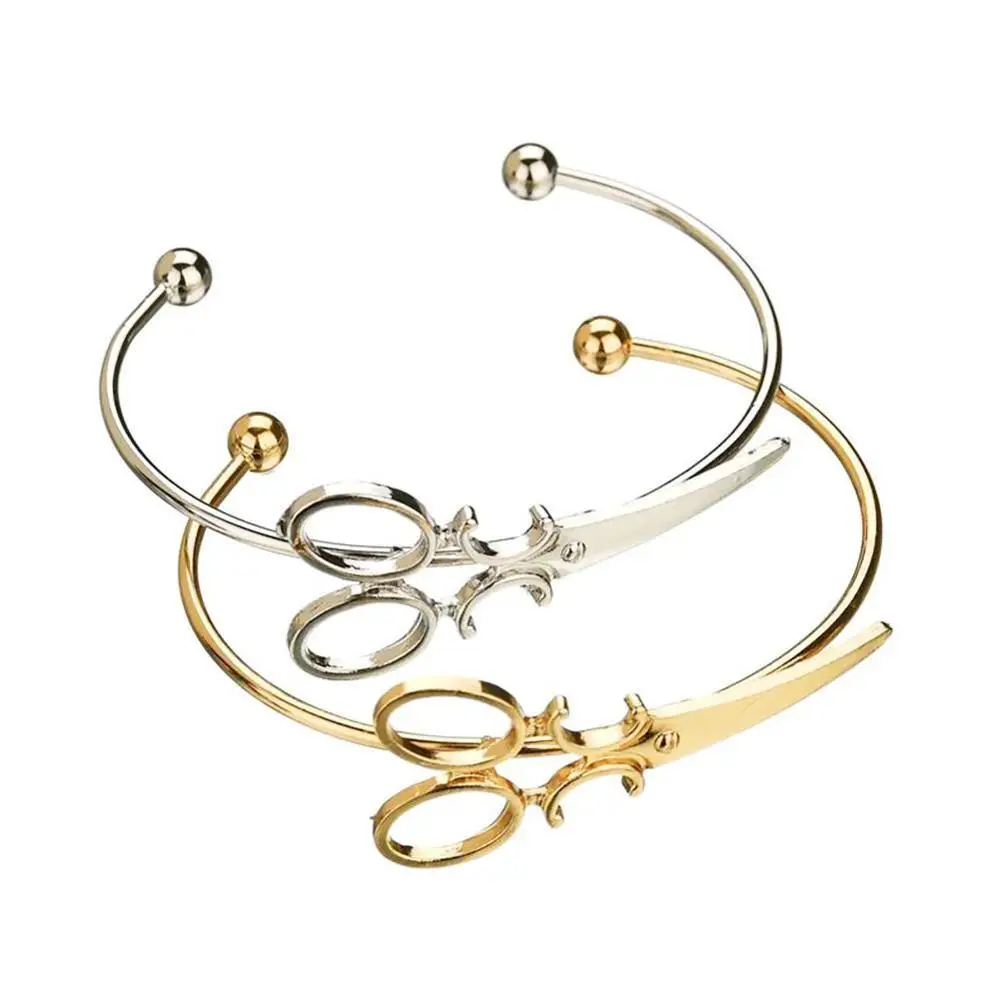 Ножницы Braclet Шарм ножницы браслеты с инструментами Femme девушки мода Женские