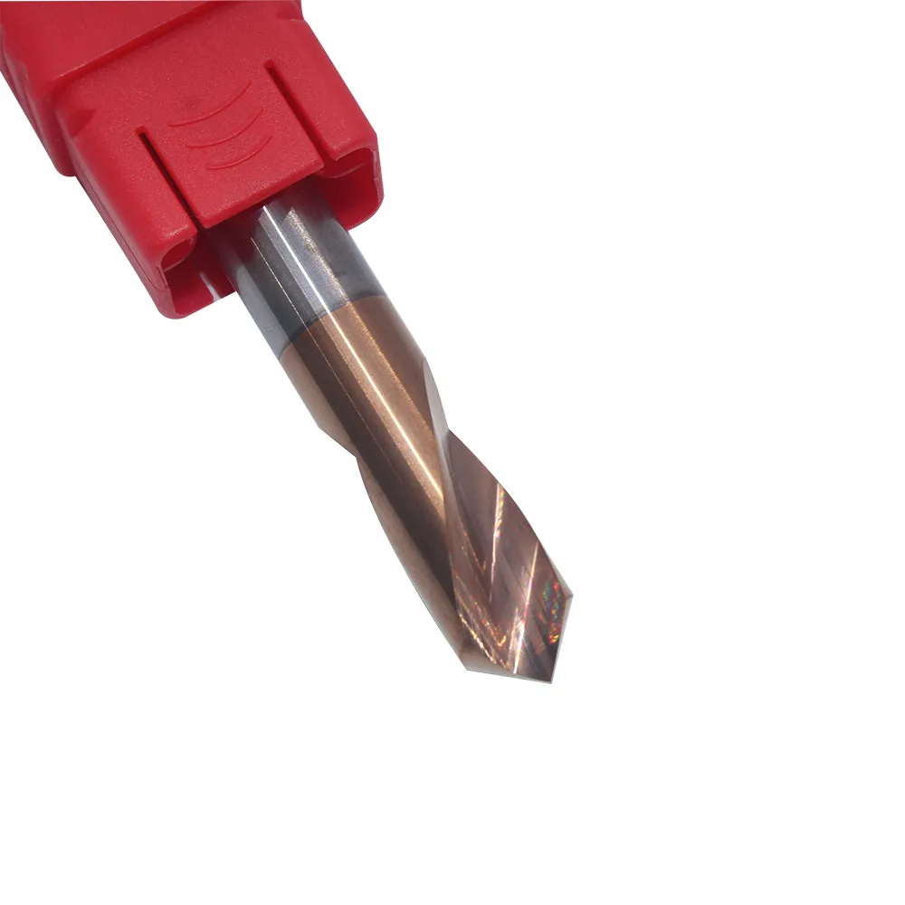 Фрезерный резец UNALOY1PC из карбида вольфрама с прямым пазом 60 /90 /120 градусов