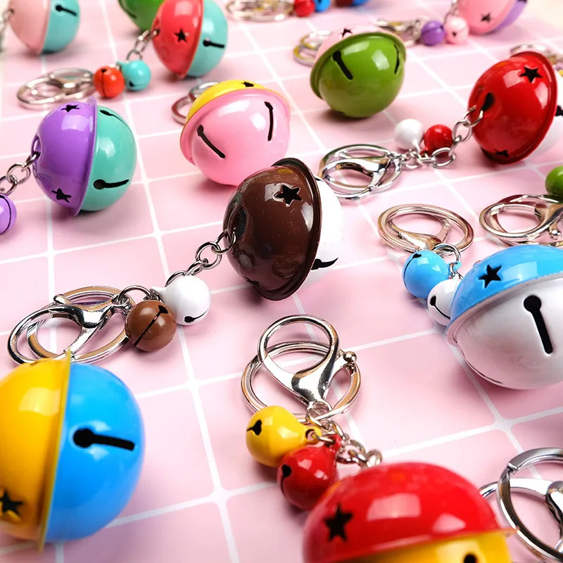 Новые женские модные ботинки колокола брелки для ключей перфорацией в виде звезд