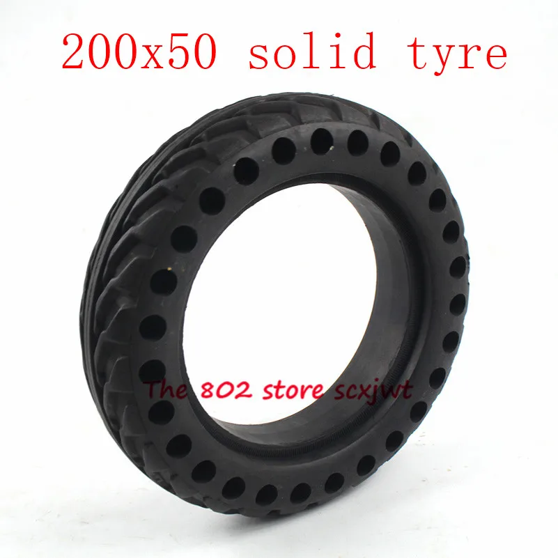 

Грузоподъемность 200x50, Взрывозащищенная бескамерная шина для электровелосипеда, скутера, мотоциклетные однотонные колеса 8 дюймов, отверст...