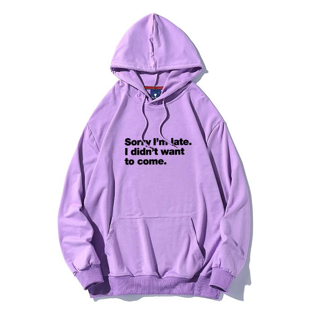 Letter Hoodie Oversize Clothes Harajuku Plus Size Streetwear Womens Cotton Sweetshirt Couple Hoodies Funny Sweatshirts for Women