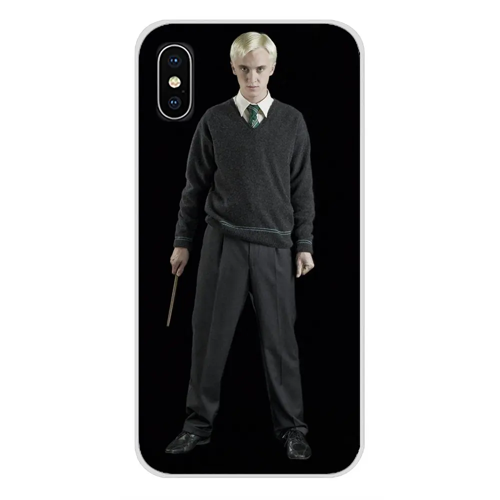 Силиконовые чехлы для телефонов Draco Malfoy художественный плакат Huawei G7 G8 P8 P9 P10 P20 P30