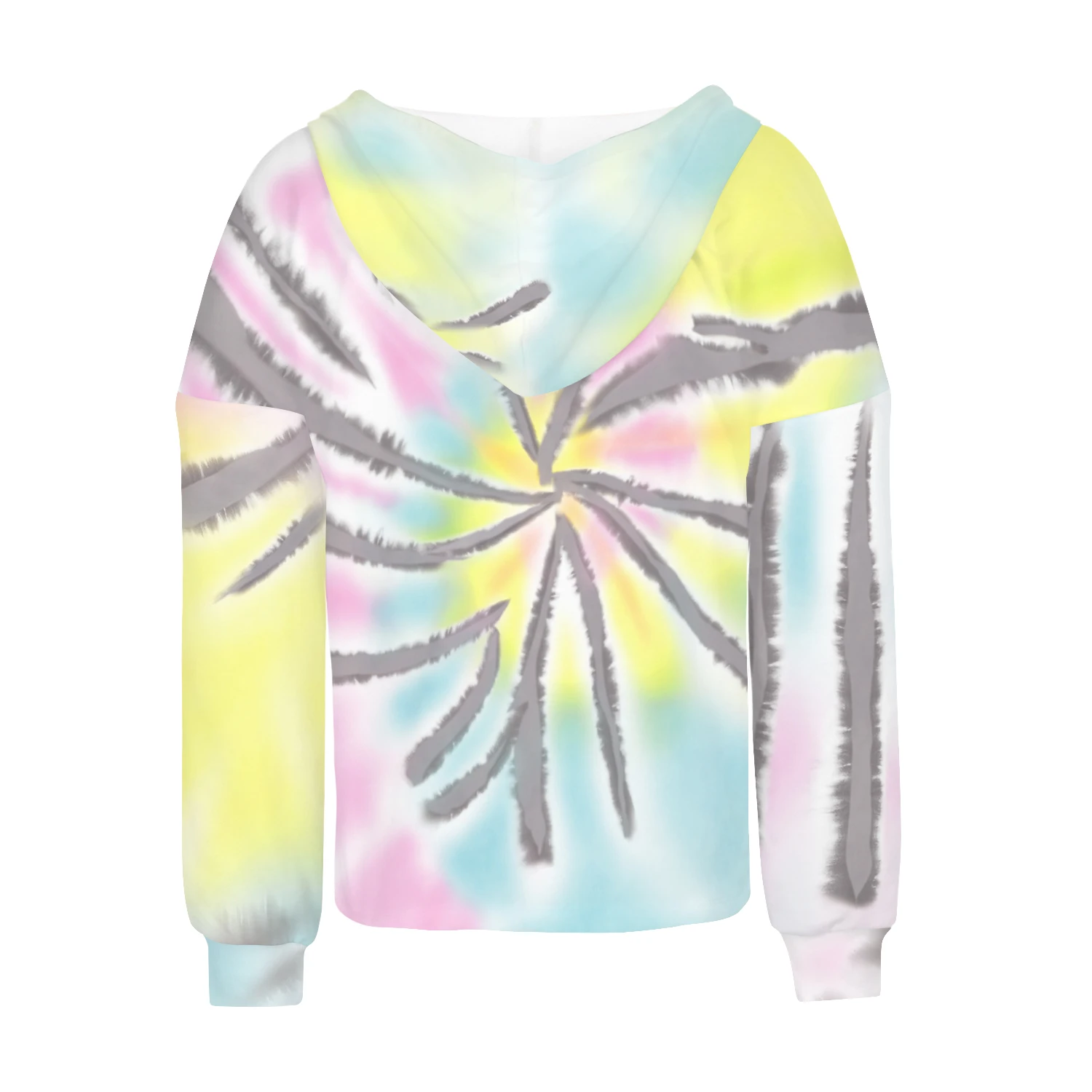 Модные короткие толстовки для девочек с объемным цветком детские пуловер в