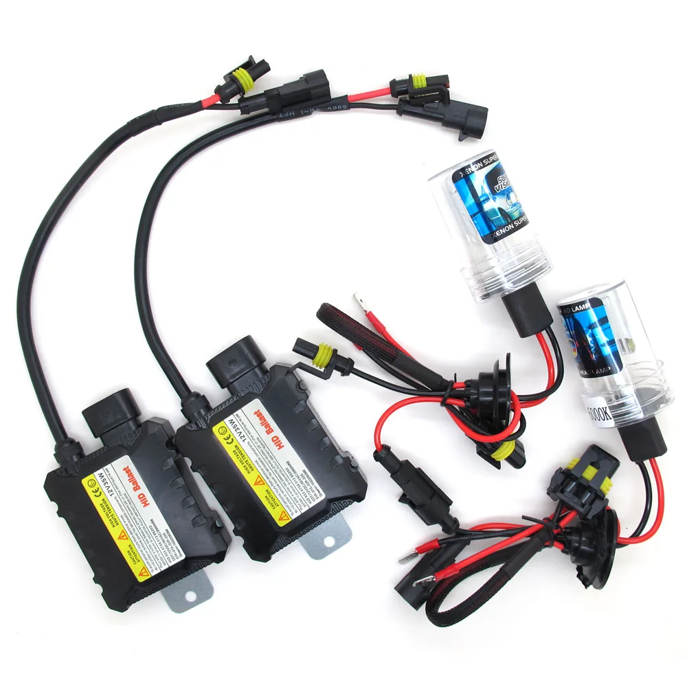 A35W 55W 12V ксеноновый светильник лампа автомобильный головной H1 H3 H7 H11 9005 9006 4300k 5000k