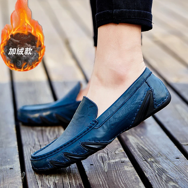 

Breathable Casual Shoes Causal Shoes For Men Leisure Man Casual Sapato Shoe Leather Black Zapatos Casuales Para Hombre De Spring