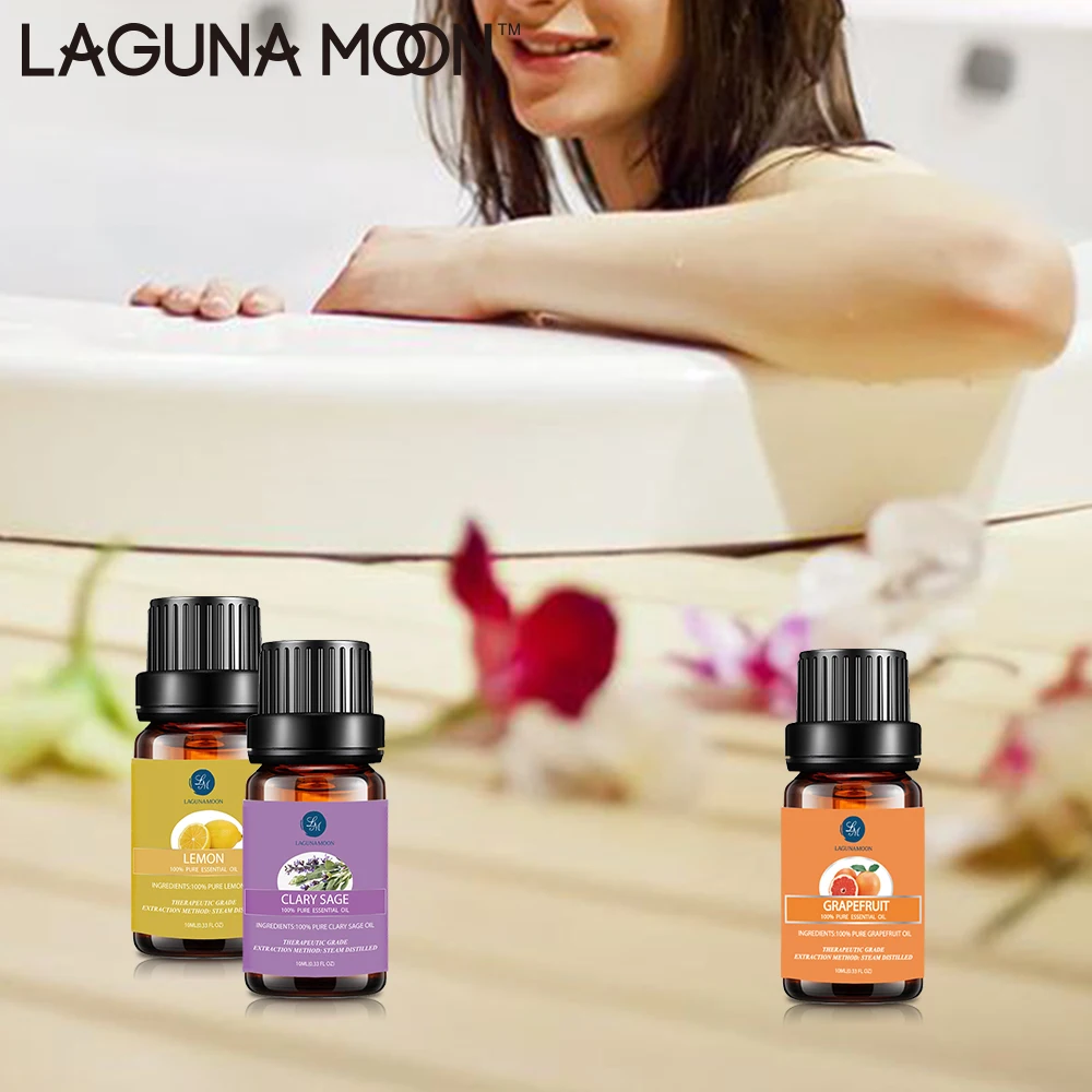 Натуральное эфирное масло Lagunamoon Citronella 10 мл массажный диффузор ароматизатор