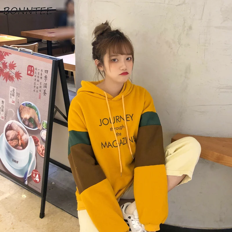 Женская толстовка с капюшоном однотонная утепленная большого размера бархатным