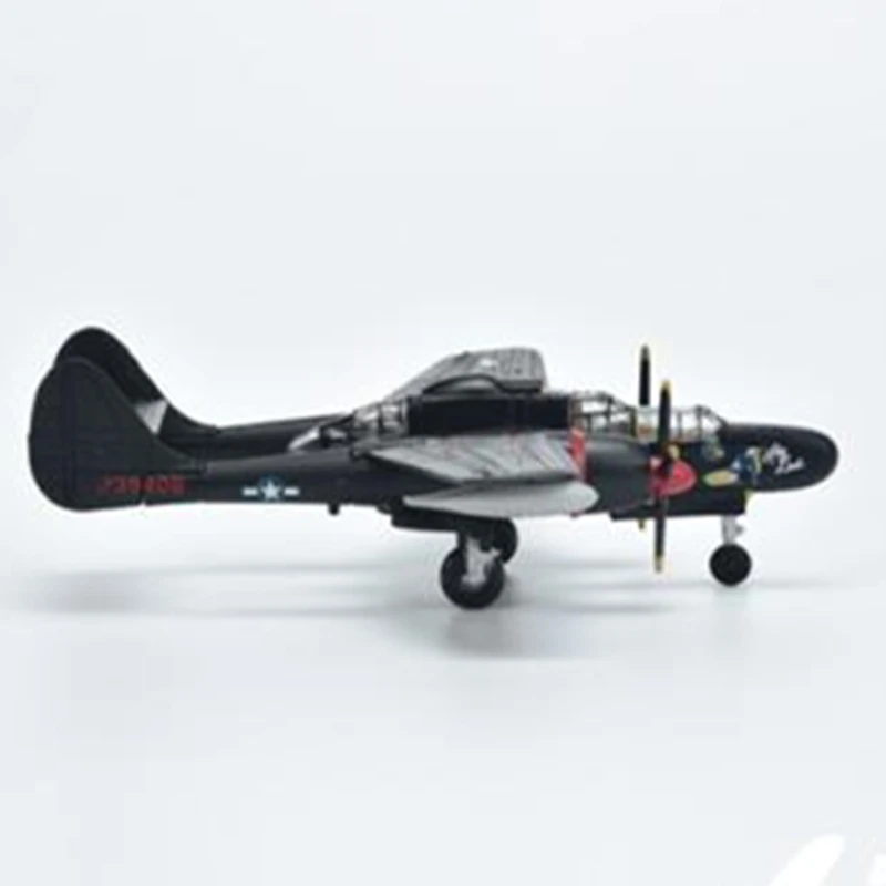 1:144 сплавный ночной боец P-61 Черная Вдова рекогносцирующий самолет модель