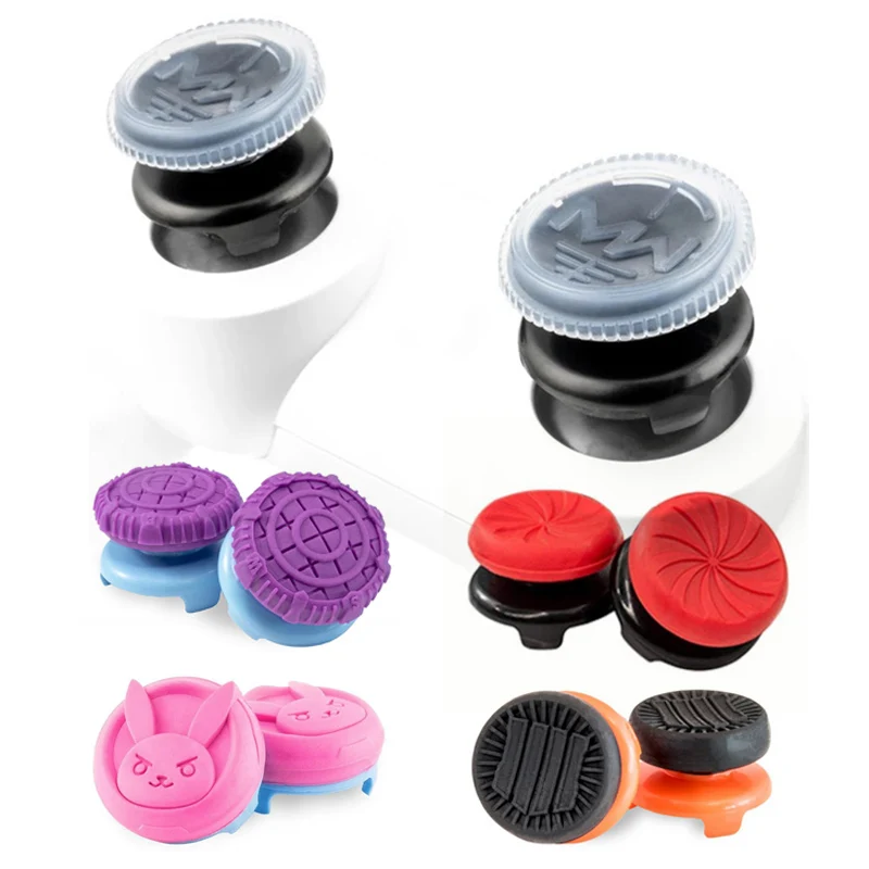 

Thumb Grips for PS4 Controller PS5 Accessories Joystick Cover Extenders Caps for PlayStation 5 ps4 Gamepad