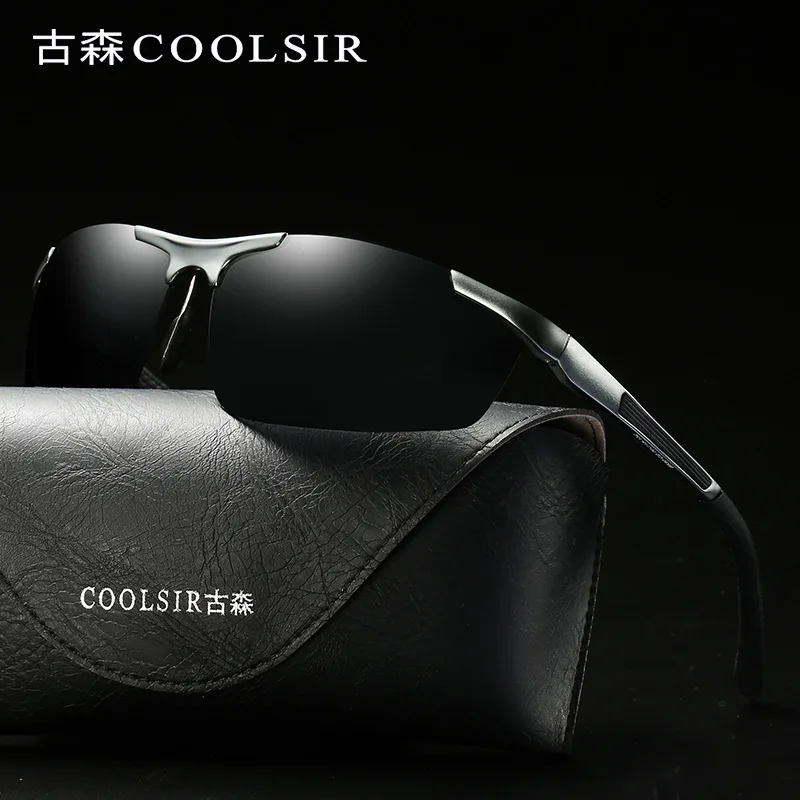 Фирменный дизайн модные солнцезащитные очки для мужчин поляризационные из