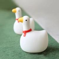 night lamp for kids animal duck silicone usb rechargeable bedroom decor led night lights indoor table lamp for children gifts