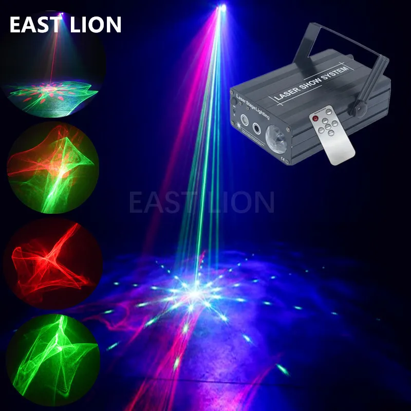 

Mini Water Ripple Aurora Laser Starry Sky Projector Portable Lighting For Home Party Room Led Lamp Dj Disco Flower Music Light