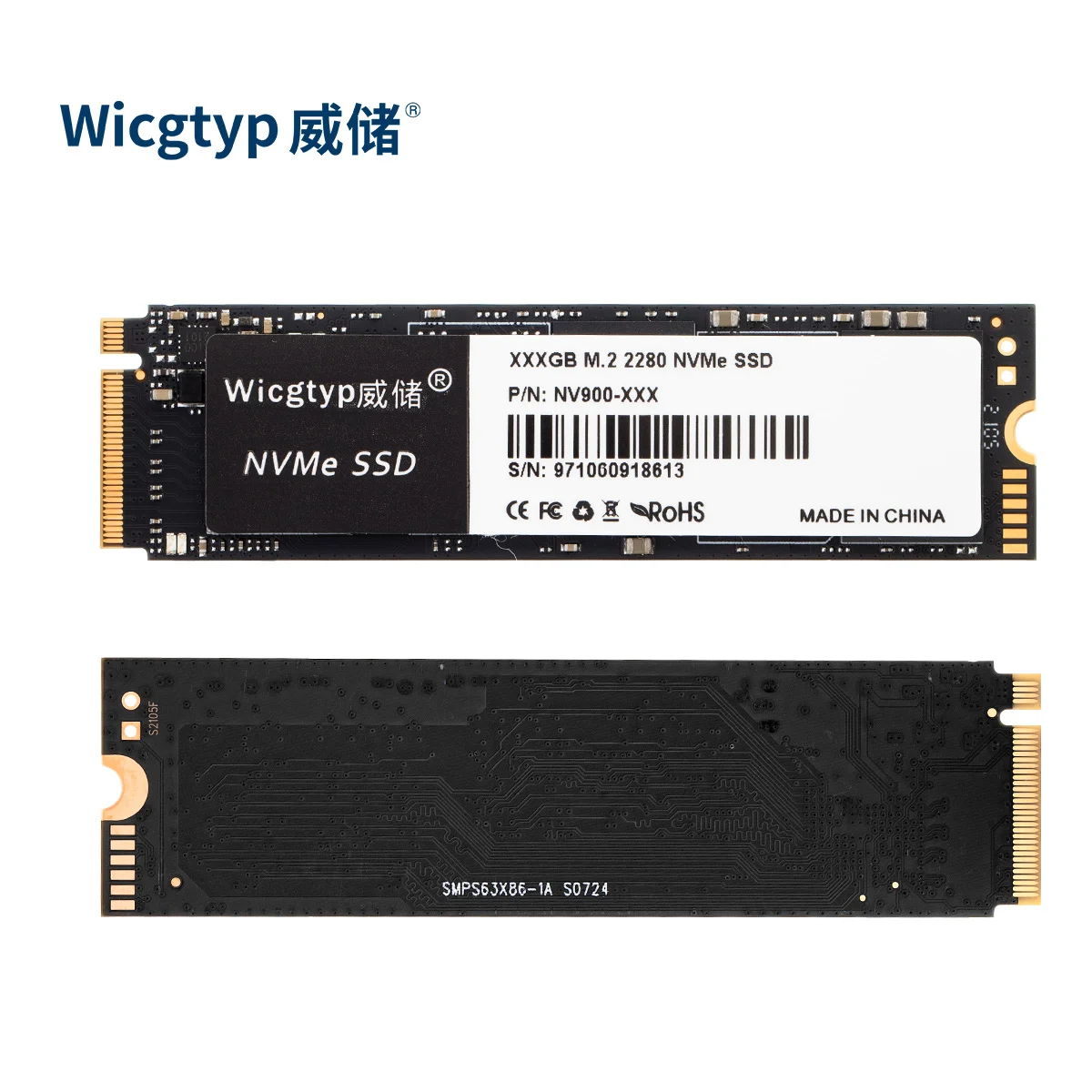 Wicgtyp M.2 NVME M2 1  PCIe SSDSolid State Drive 2280    Hdd   