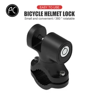 pcycling bicycle lock motorcycle motorbike accessories universal helmet lock anti theft security handlebar bar clamp bracket