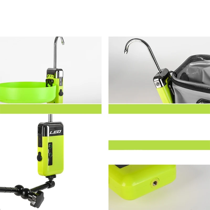 Интеллектуальный датчик водяной кислородный насос воздушный светодиодный жная