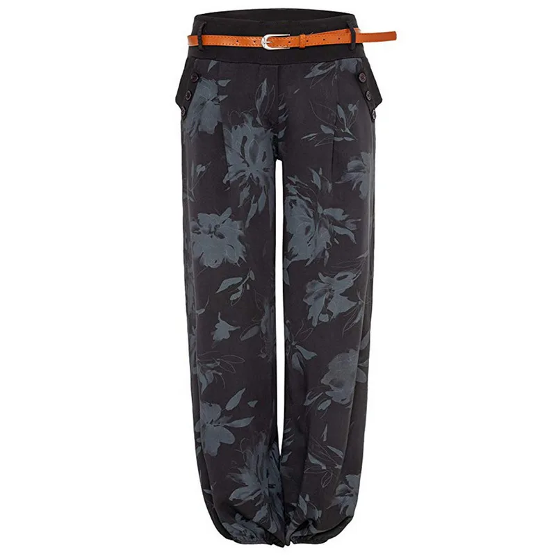 SHUJIN летние женские шаровары Повседневные однотонные штаны с карманами и