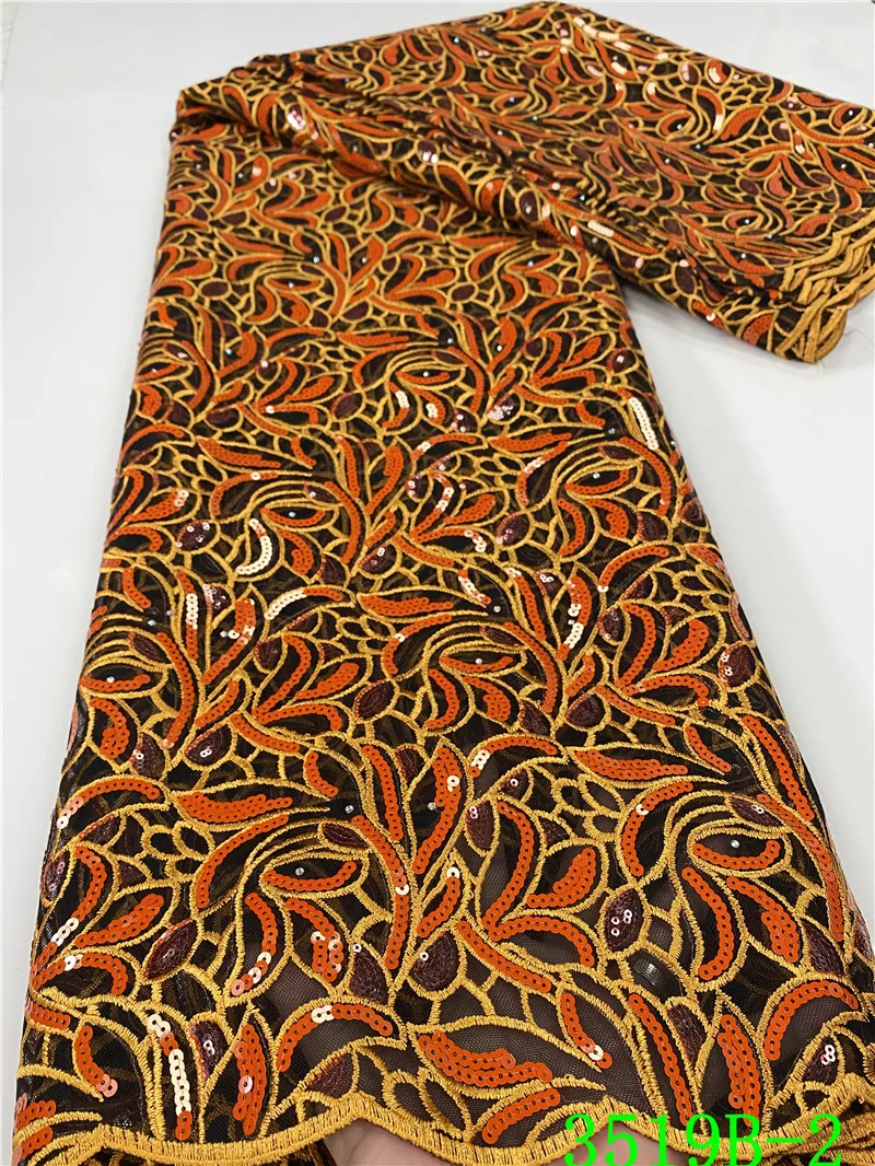 Африканская кружевная ткань NIAI с вышивкой 2020 высококачественное Кружевное