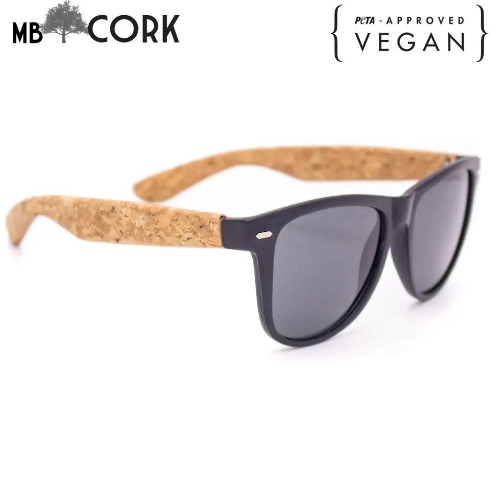 Пробковые солнцезащитные деревянные очки с защитой от ультрафиолета|Очки