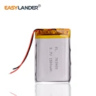 Аккумулятор 703450, 3,7 в, 1500 мА ч, литий-полимерный, литий-ионный аккумулятор для mp3, mp4, GPS, DVR, КПК, игрушек, часов, Bluetooth-динамика 073450