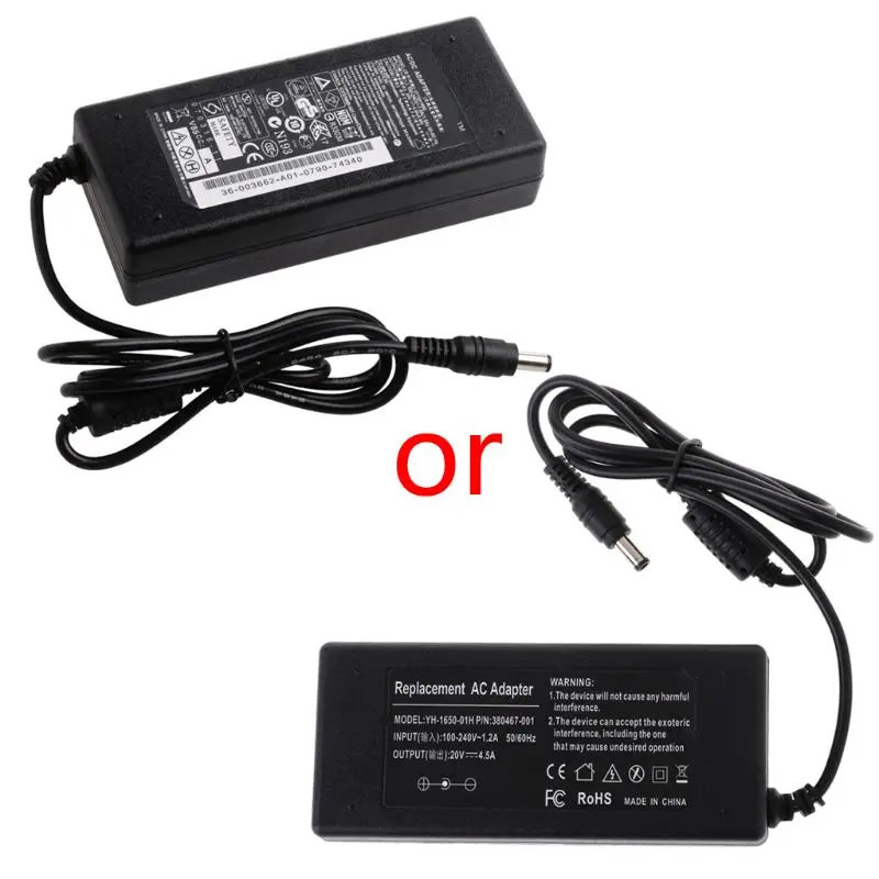 20V 4.5A 90W 5,5*2,5mm ноутбук адаптер переменного тока питания зарядное устройство для lenovo Прямая поставка поддержка