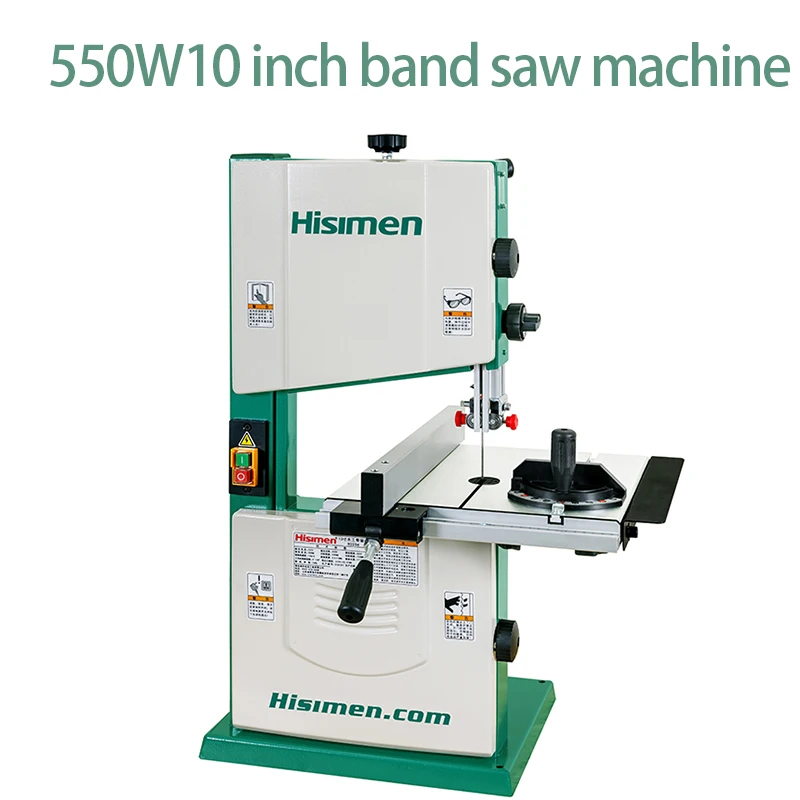Ленточная пила 550W10 inch H0256 ленточная столярная многофункциональная пила|Машины