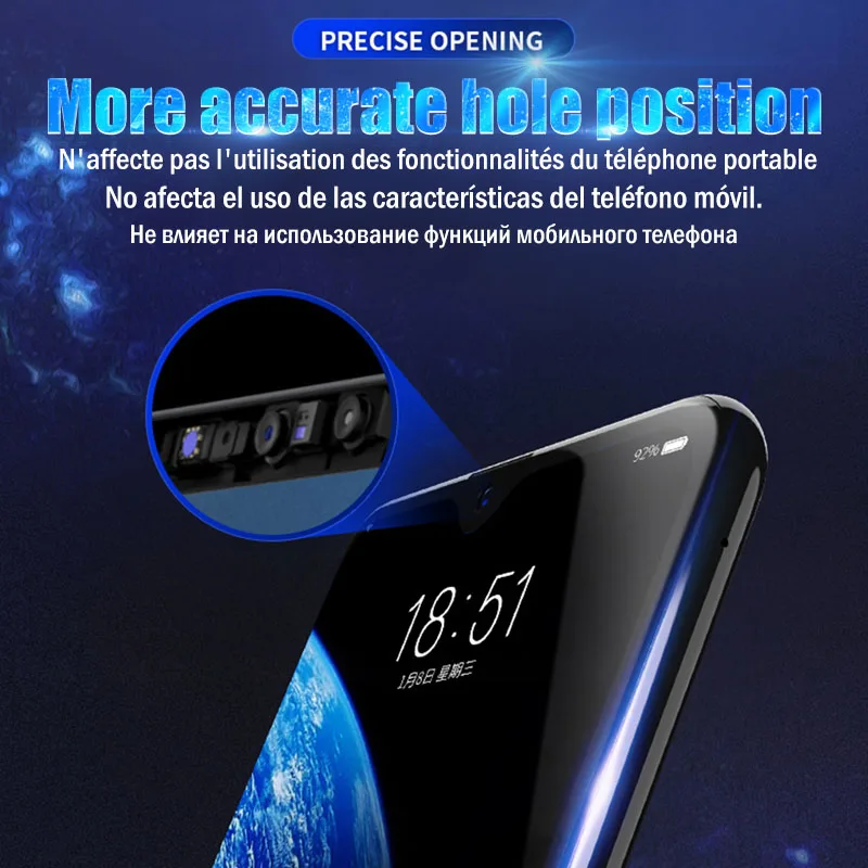Гидрогелевая пленка 20D для Samsung Galaxy S8 S9 S10e S10 Plus защитная экрана A50 A30 A20 A70 A80 A90 A10 Note 8
