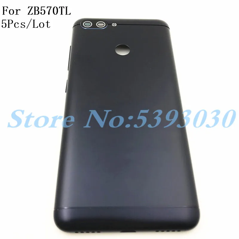5Pcs/Lot Back Battery Cover For Asus Zenfone Max Plus ZB570TL Housing Case Replacement Parts ASUS zb570tl | Мобильные телефоны и