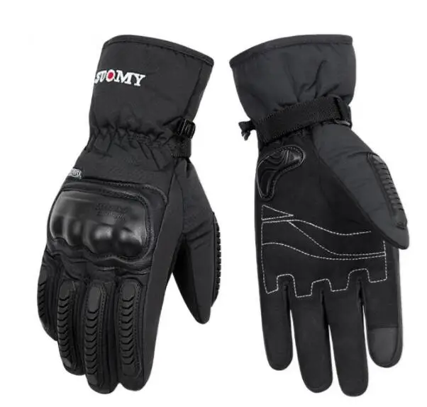 Мужские мотоциклетные перчатки SUOMY 100% водонепроницаемые ветрозащитные зимние Gant